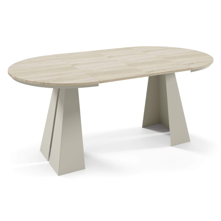 Stół FUEGO rozłożony Stelaż kaszmir Sonoma.jpg