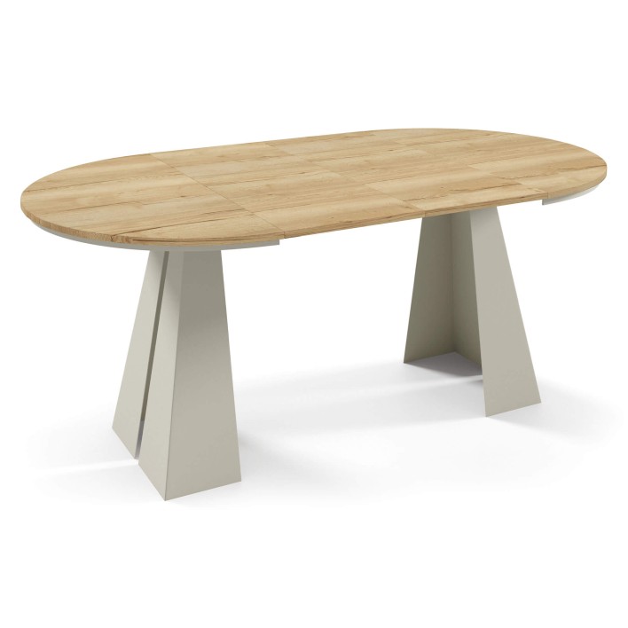 Stół FUEGO rozłożony Stelaż kaszmir Halifax.jpg