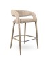 MaMaison krzesło barowe IRIS beżowe