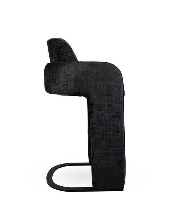 MaMaison krzesło barowe BORA czarne