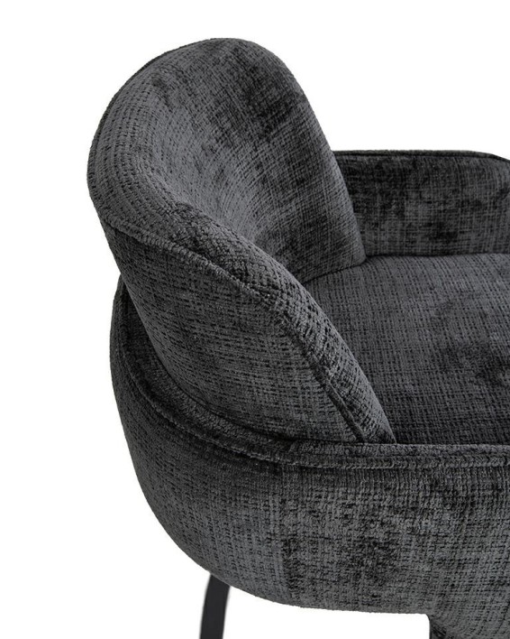 MaMaison krzesło barowe BORA czarne