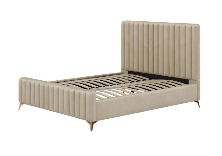 łóżko-tapicerowane-160x200-beżowe