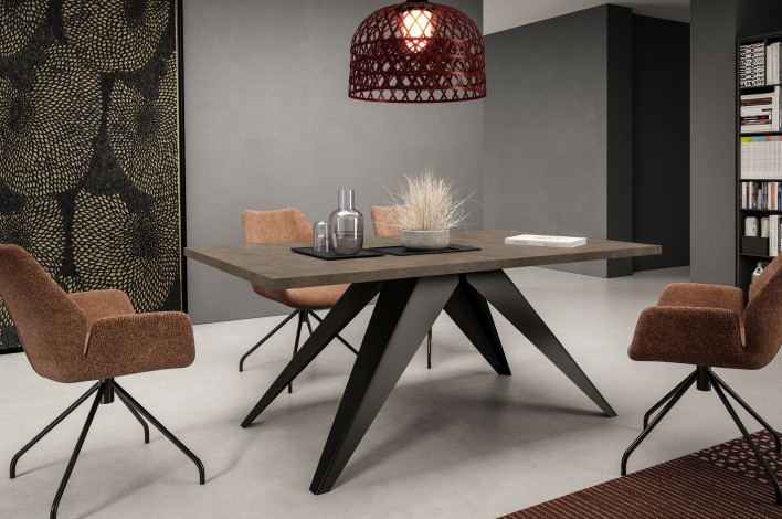 Stół VENTO F187 ST9 Dark Grey Chicago Concrete aranżacja.jpg