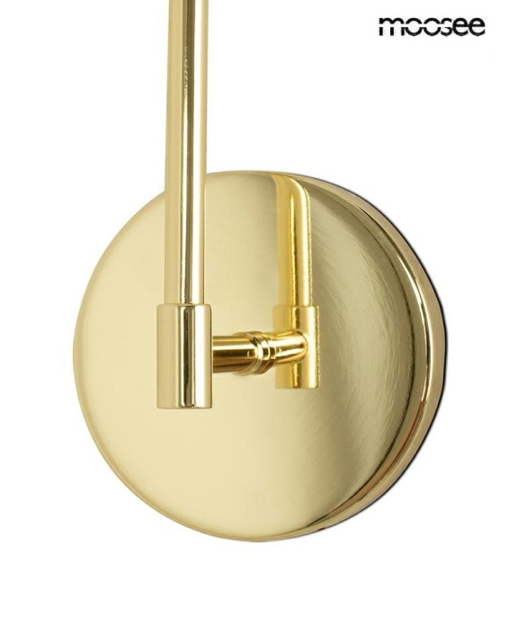 MOOSEE lampa ścienna IMPERIO złota