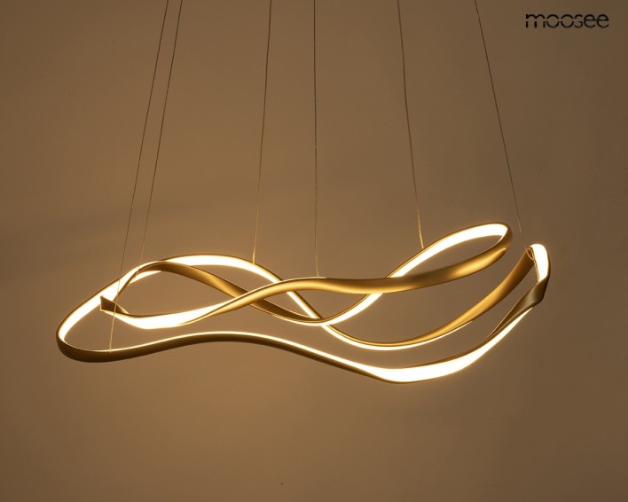 MOOSEE lampa wisząca WAVES 2 złota