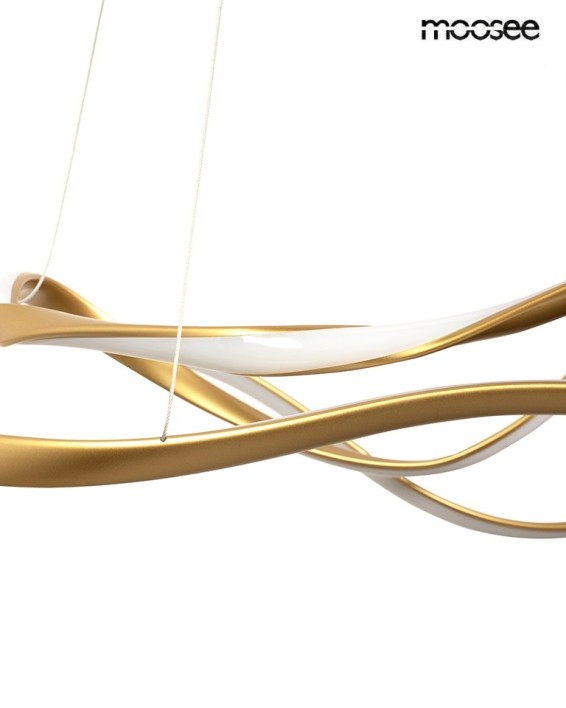 MOOSEE lampa wisząca WAVES 2 złota