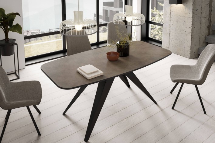 Stół FERRO F187 ST9 Dark Grey ChicagoConcrete aranżacja.jpg