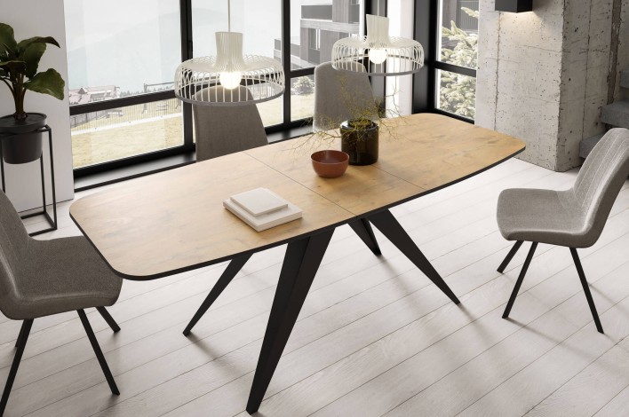 Stół FERRO rozłozony Dąb lancelot aranżacja.jpg