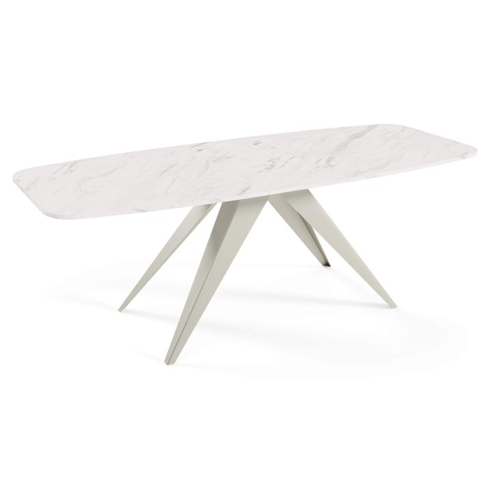 Stół FERRO rozłożony Stelaż kaszmir Marble bianco.jpg