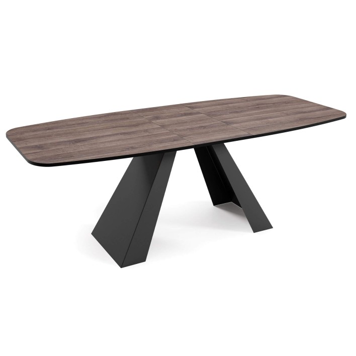 Stół MYRON rozłożony H1346 ST32 Anthracite Sherman Oak.jpg