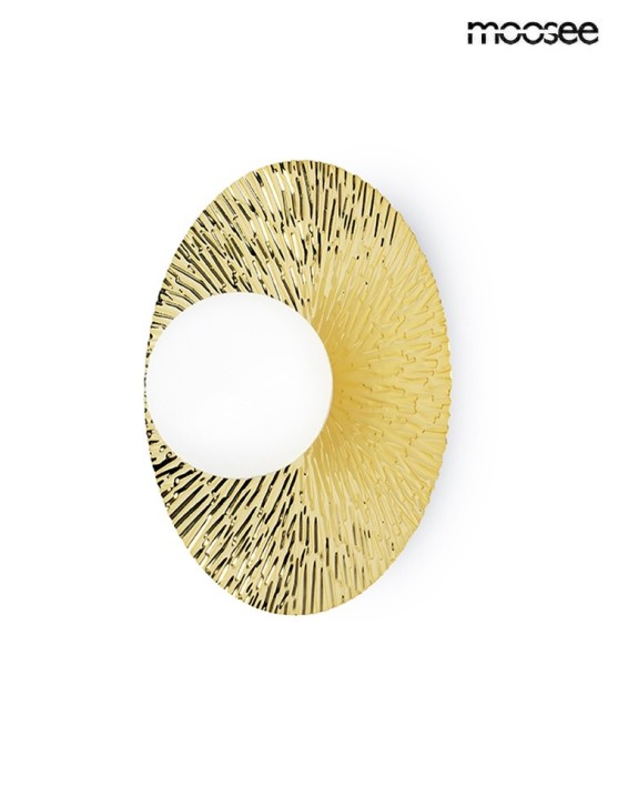 MOOSEE lampa ścienna SOUL 30 złota