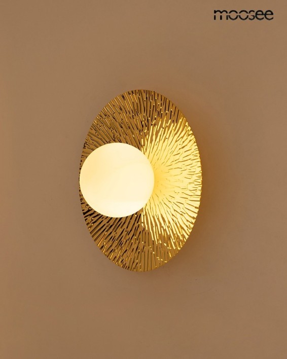 MOOSEE lampa ścienna SOUL 20 złota