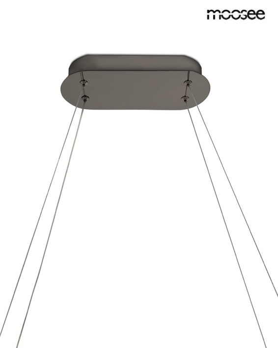 MOOSEE lampa wisząca ANILLO 120 czarna