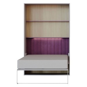 Lóżko półkotapczan LUMI | kaszmir-róża