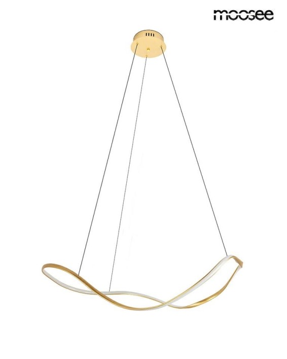 MOOSEE lampa wisząca WAVES 80 złota