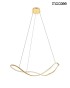 MOOSEE lampa wisząca WAVES 80 złota