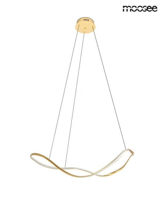 MOOSEE lampa wisząca WAVES 60 złota