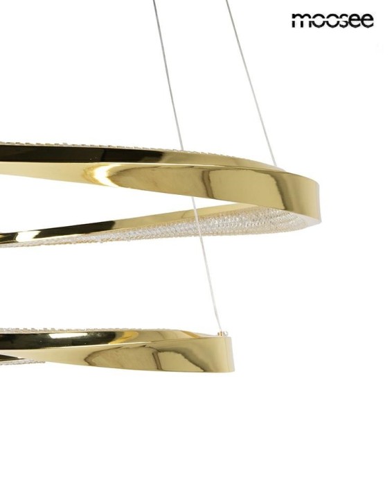 MOOSEE lampa wisząca ANILLO 2 złota