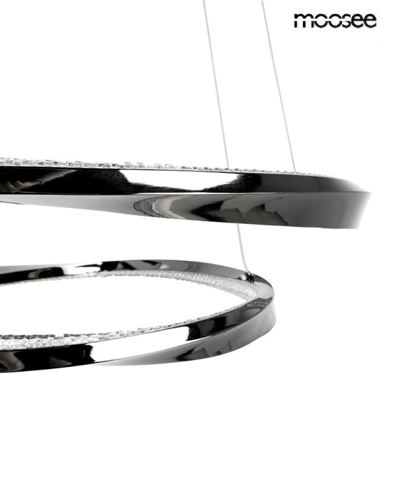 MOOSEE lampa wisząca ANILLO 2 czarna