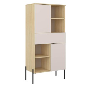 Szafa ORE 2D1S | Dąb Lindberg, kaszmir