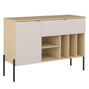 Komoda ORE 1D1S | Dąb Lindberg, kaszmir