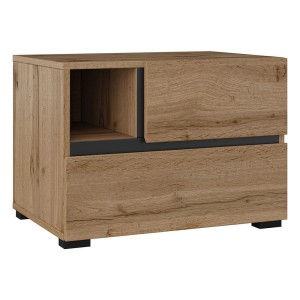 Szafka nocna CROSS S 2S | Dąb wotan