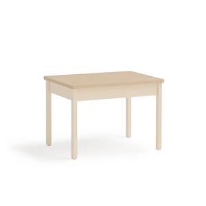 Stolik STORY SO-18 | beż piaskowy / dąb vincenza bielona