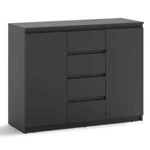 IDEA ID-04 - komoda 2d4s - czarny