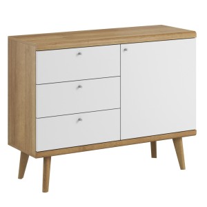 Komoda PRIMO PKSZ107 Dąb riviera / biały