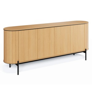 Komoda ROTTO RT-04 4D 200cm | Dąb vincenza, eukaliptus