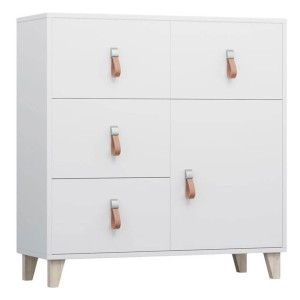 Komoda FIGO 4S1D-03 | Biały