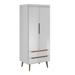 Szafa NORDI NSZ80 Biały / Dąb riviera