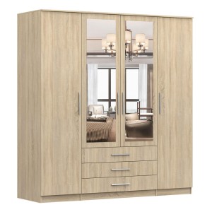 Szafa Szantal 4D | 200| Dąb sonoma