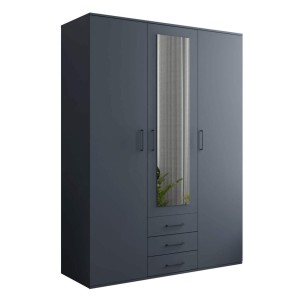 Szafa z lustrem OMEGA 150 | Niebieski