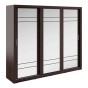 duża szafa trzydrzwiowa wenge