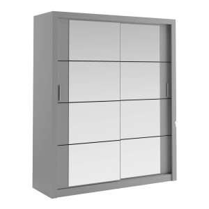 Szafa przesuwna dwudrzwiowa ARTI AR-03 szara