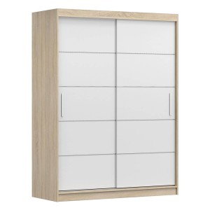 Szafa VISTA 06 | 150|  Dąb sonoma, Biały