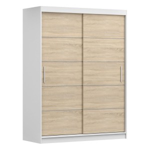 Szafa VISTA 06 | 150|  Biały, Dąb sonoma