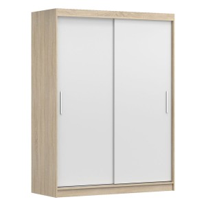 Szafa VISTA 04 | 150| Dąb sonoma, Biały