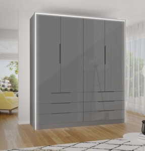 Szafa z oświetleniem RIZE LED | 207 | Kolor do wyboru