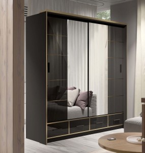 Szafa przesuwna SEVILLA LED | 203 | Kolor do wyboru