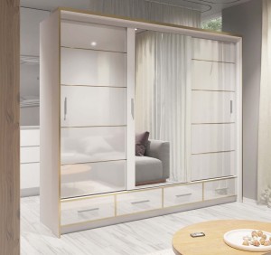 Szafa przesuwna SEVILLA LED | 253 | Kolor do wyboru