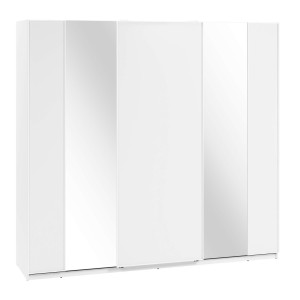 Szafa przesuwna z lustrem MAXI MX-06 | 250 | Biały