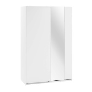 Szafa przesuwna z lustrem MAXI MX-02 | 150 | Biały