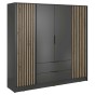 NELLY szafa 4D grafitowa z drewnianymi lamelami artisan min.jpg
