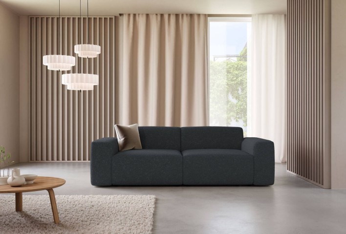 Sofa WOOGIE II 1.5BL+1.5BP Aranżacja Centaur 15 Ciemny szary.jpg