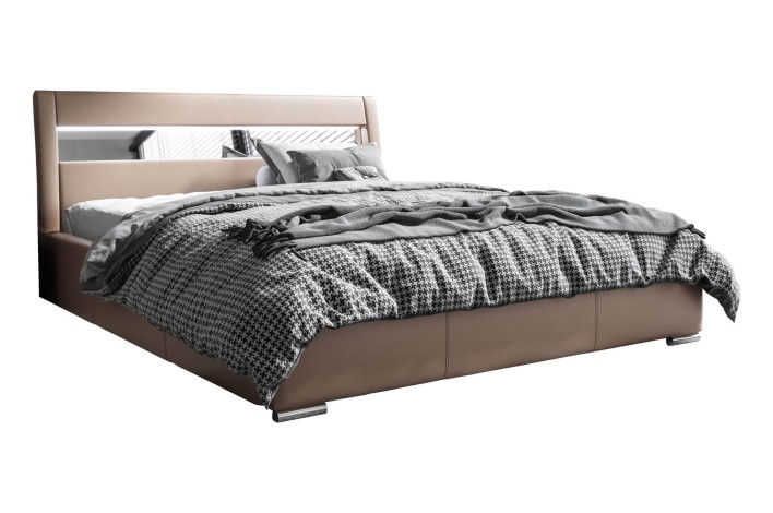 Łóżko tapicerowane 120x200 LEXUS / z pojemnikiem