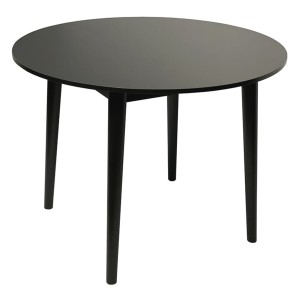 STÓŁ  NR 31 LAMINAT RIO 100 CM OKRĄGŁY NOGI OKRĄGŁE