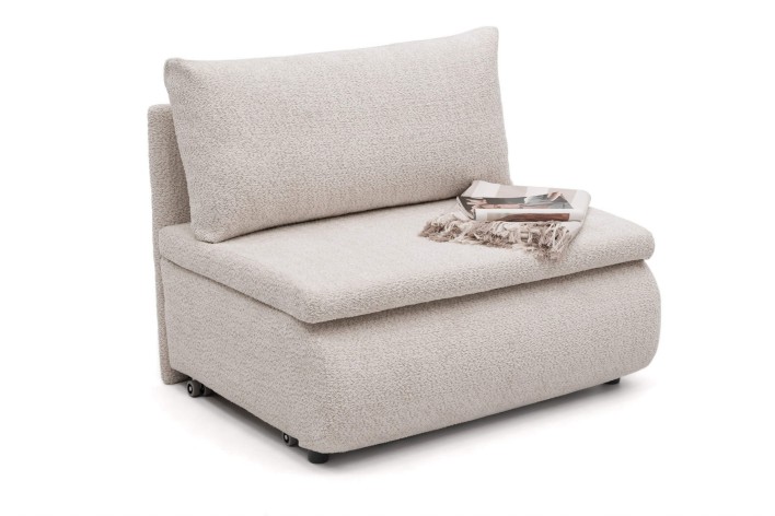 sofa bez podłokietników