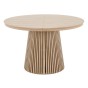 Stół Okrągły rozkładany STELLA | 100/140/180 Dąb naturalny | OUTLET-6